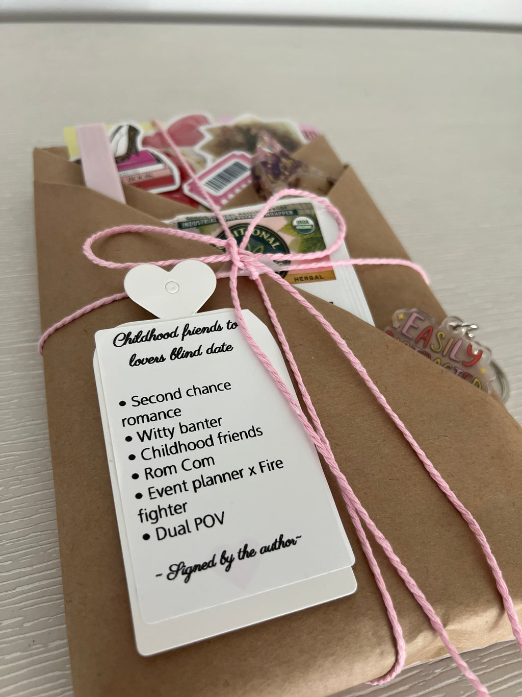 Childhood friends to lovers blind date with a book
