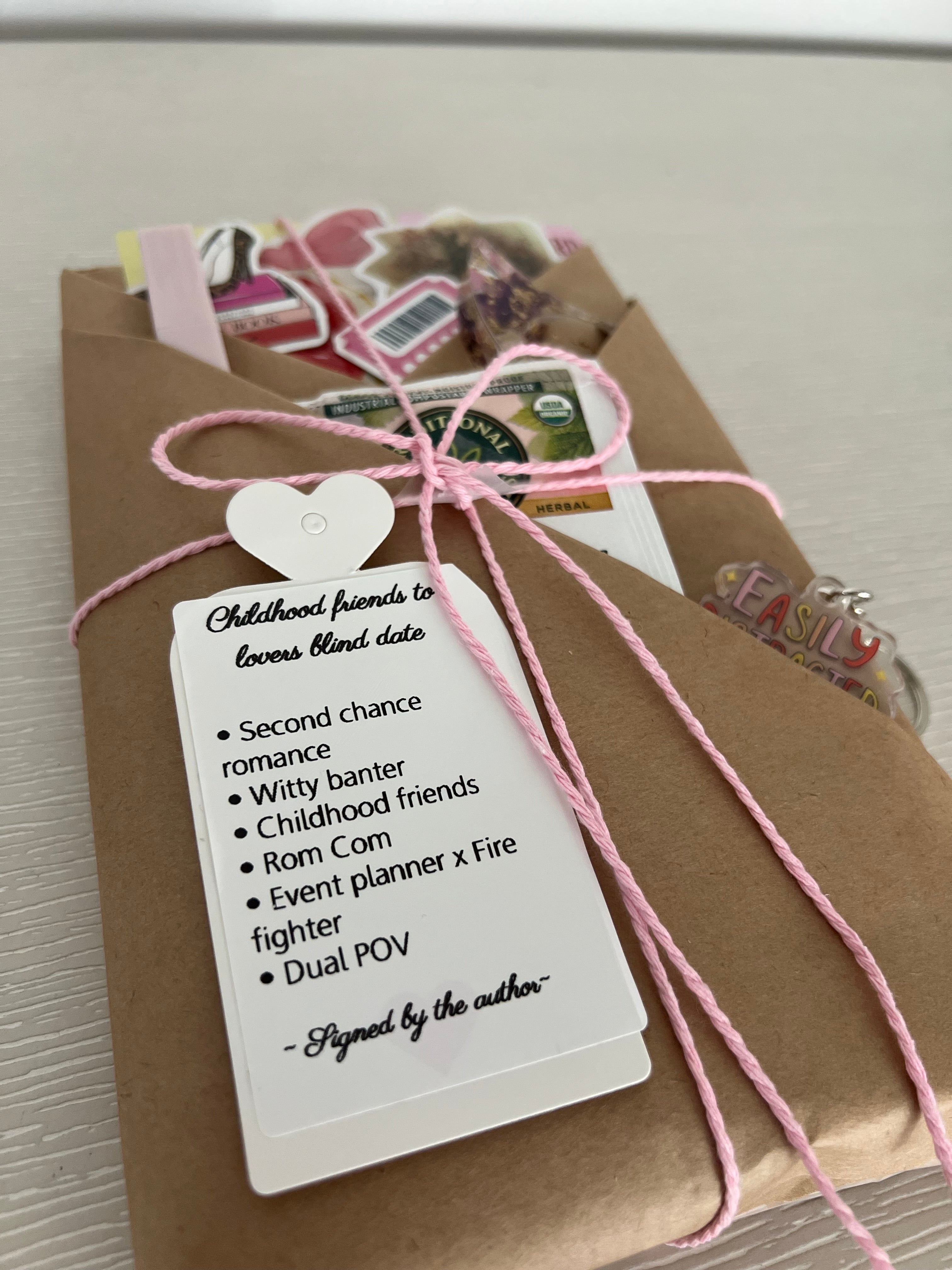 Childhood friends to lovers blind date with a book