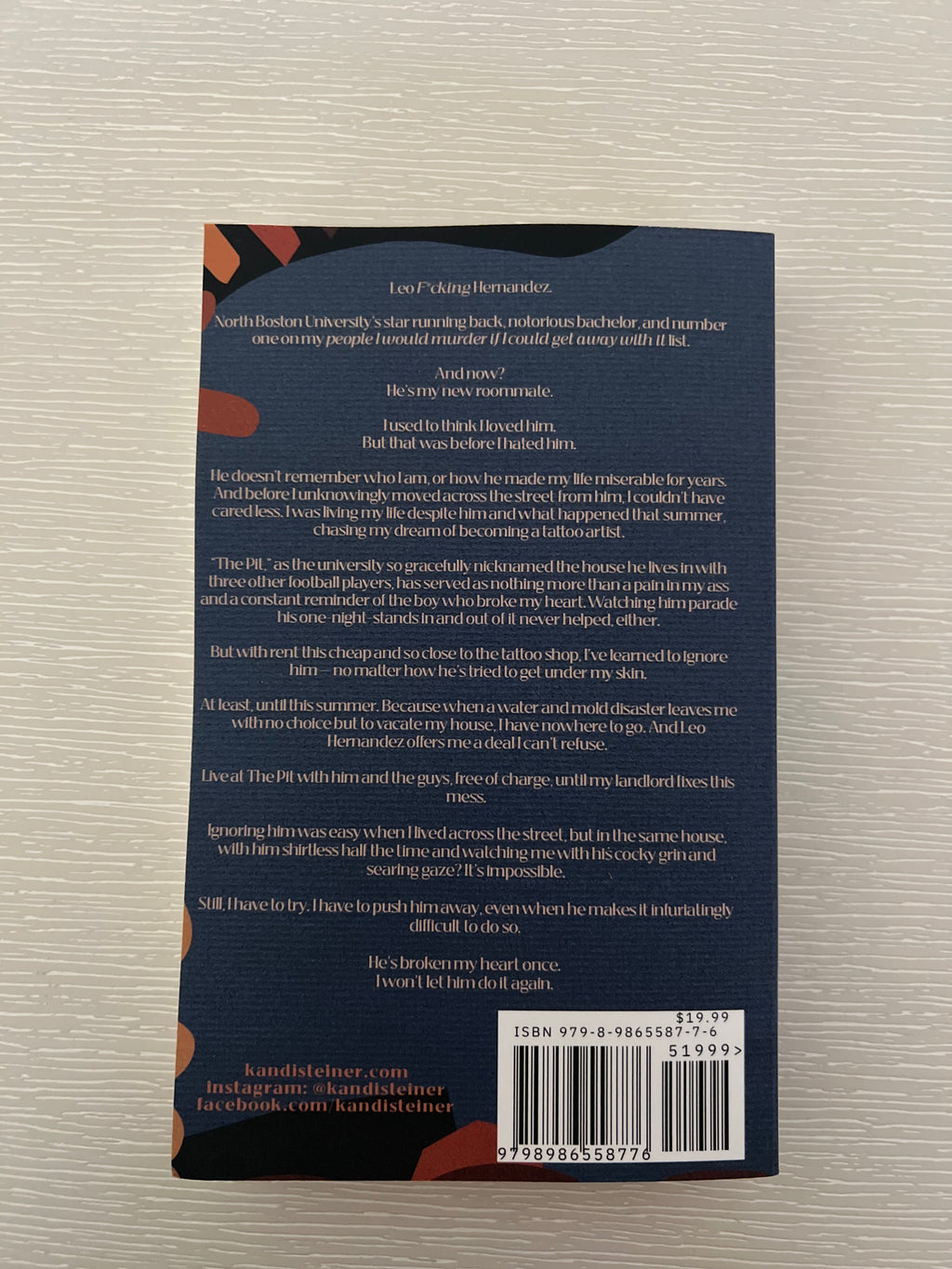 Hail Mary by Kandi Steiner Special edition cover