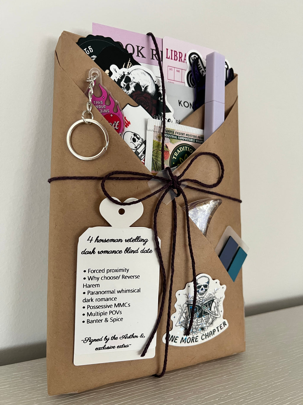 4 Horseman dark romance Blind date with a book