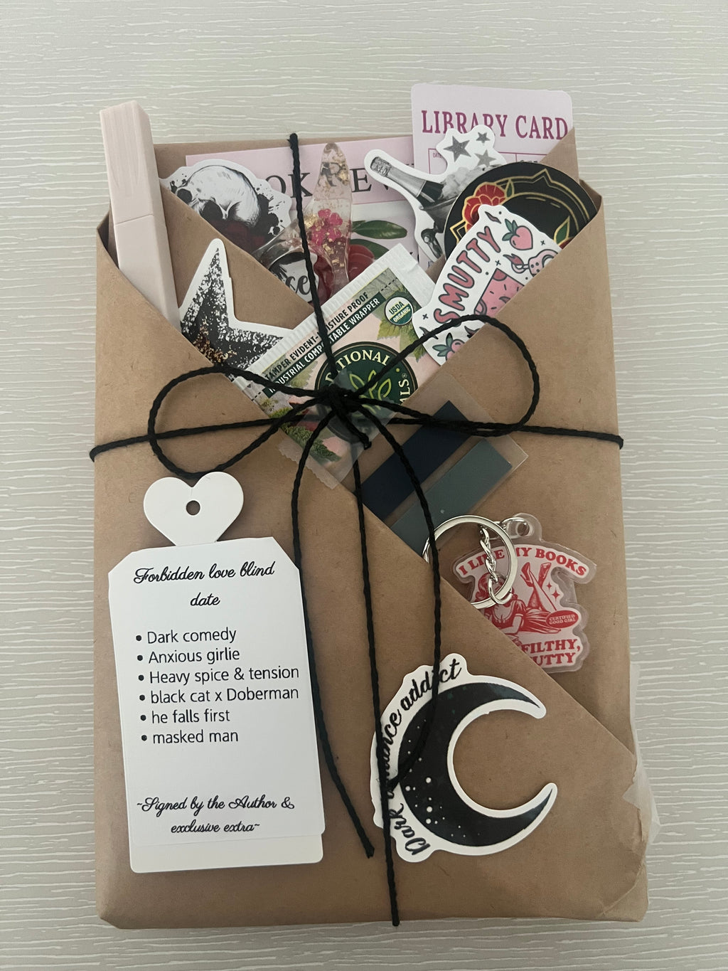 Forbidden dark romance blind date with a book