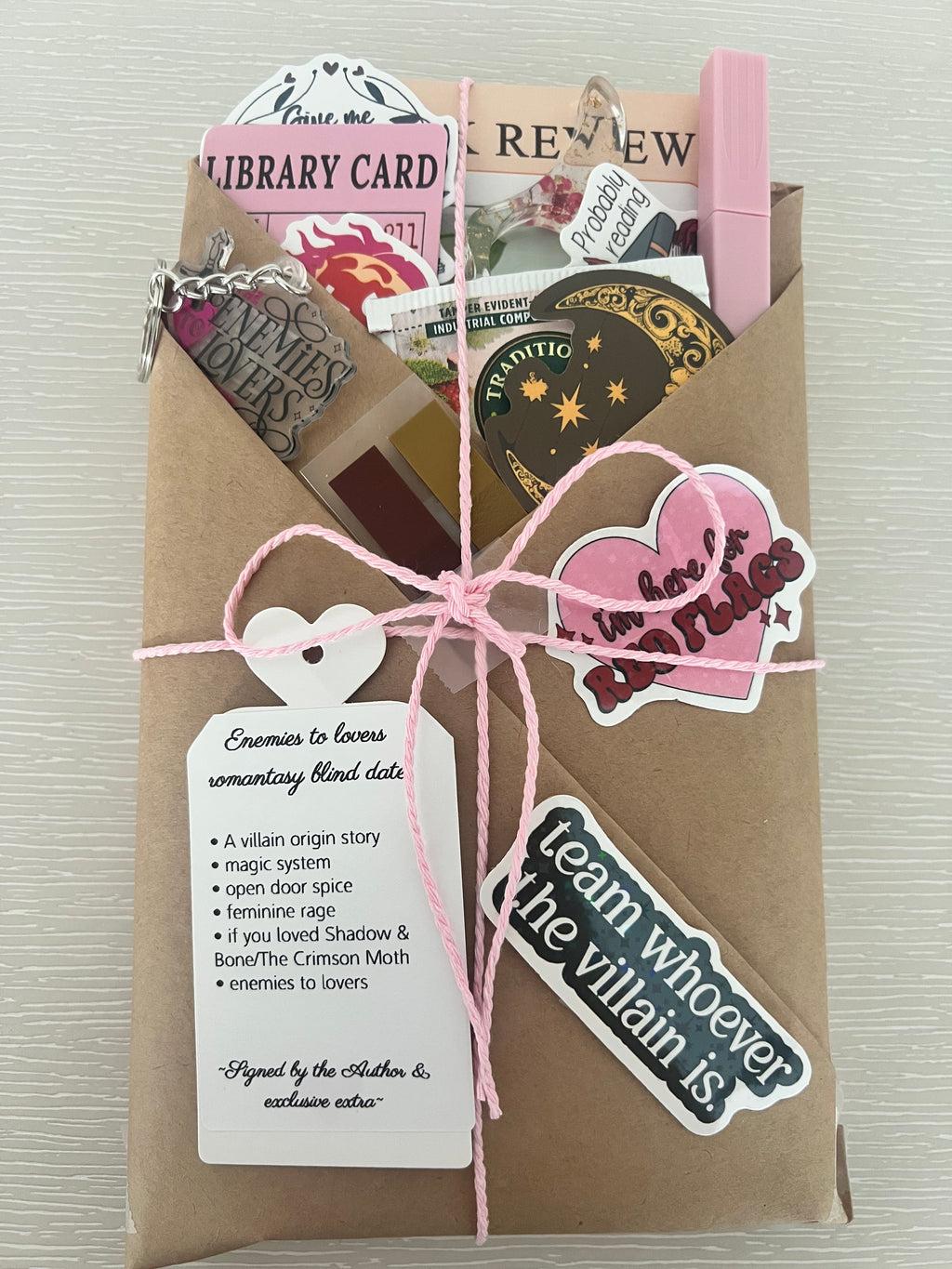 Romantasy enemies to lovers Blind date with a book