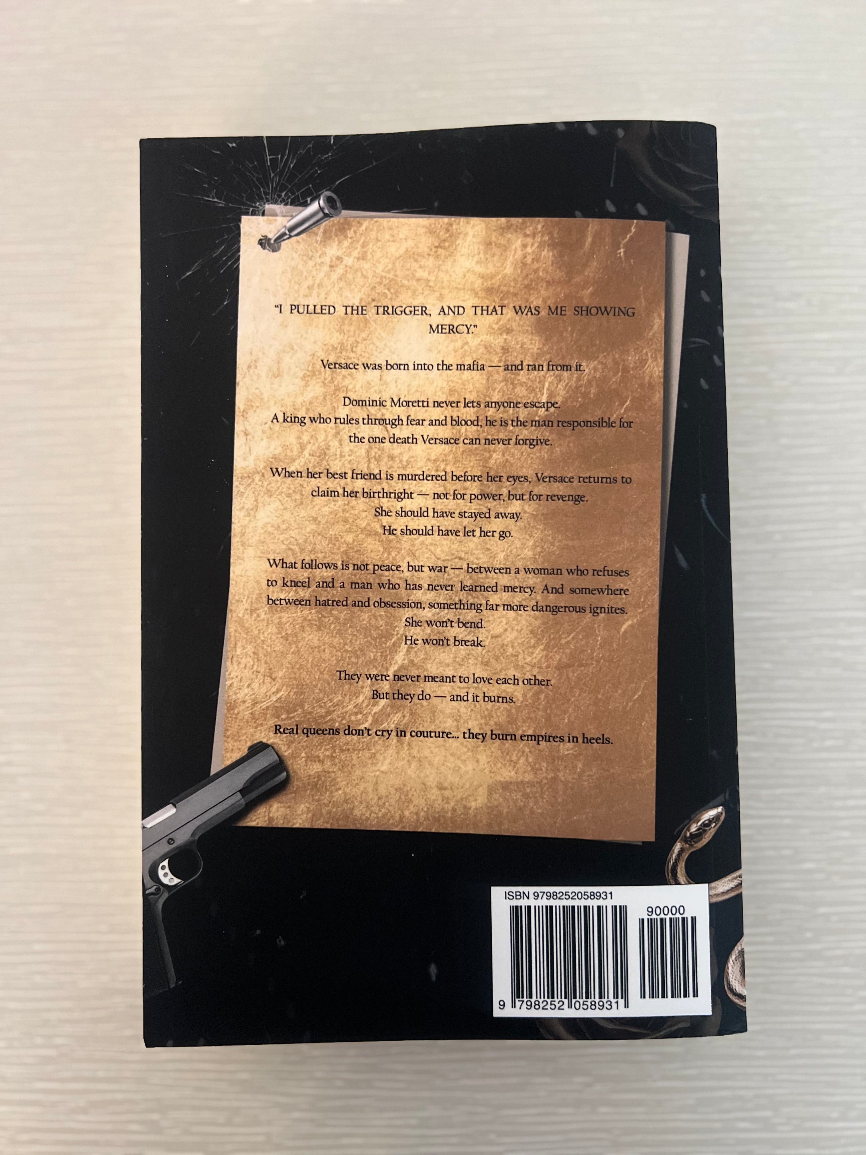 Versace (The violence of becoming) by Trekonski paperback