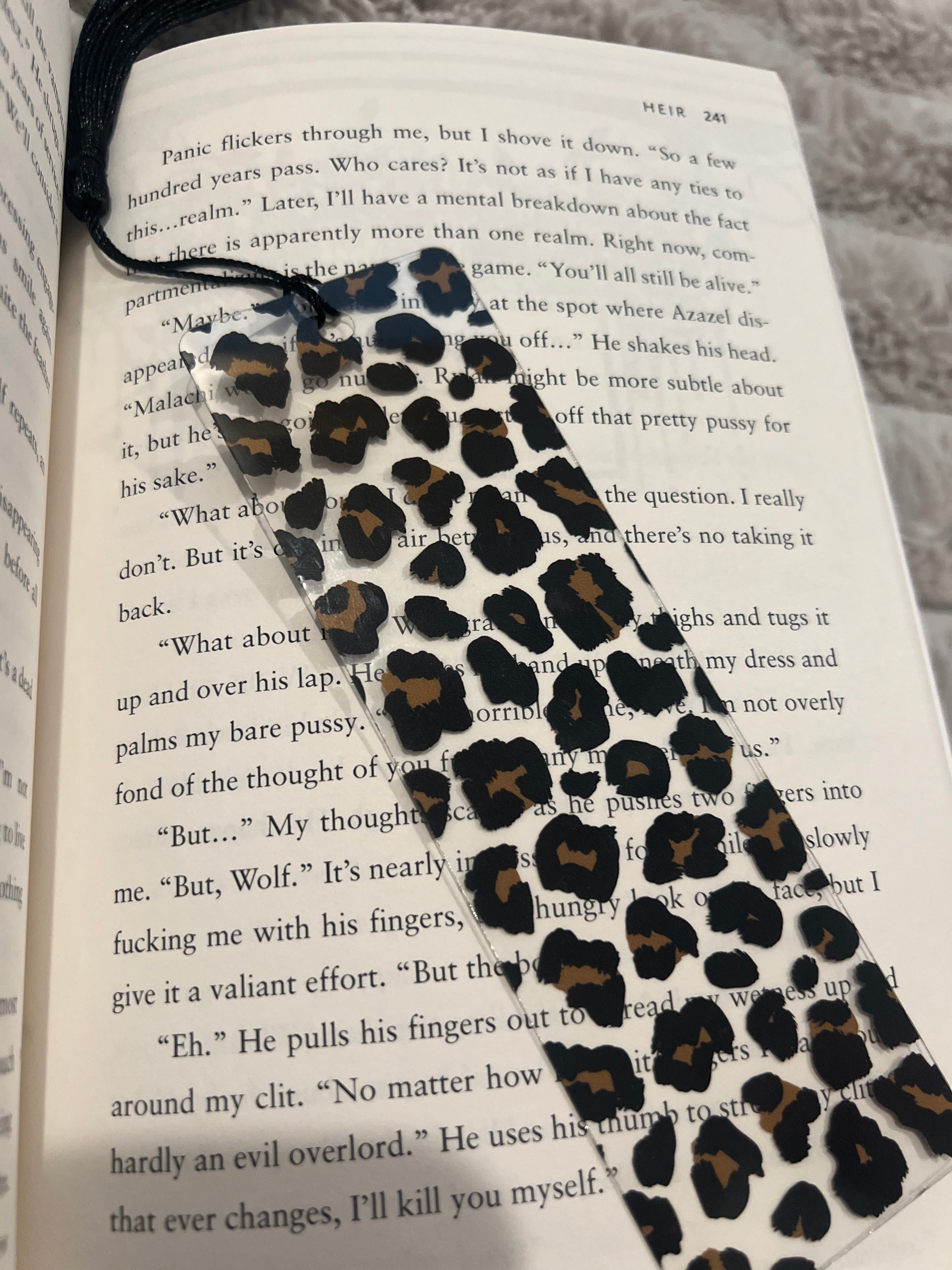 Jungle cat fever bookmark