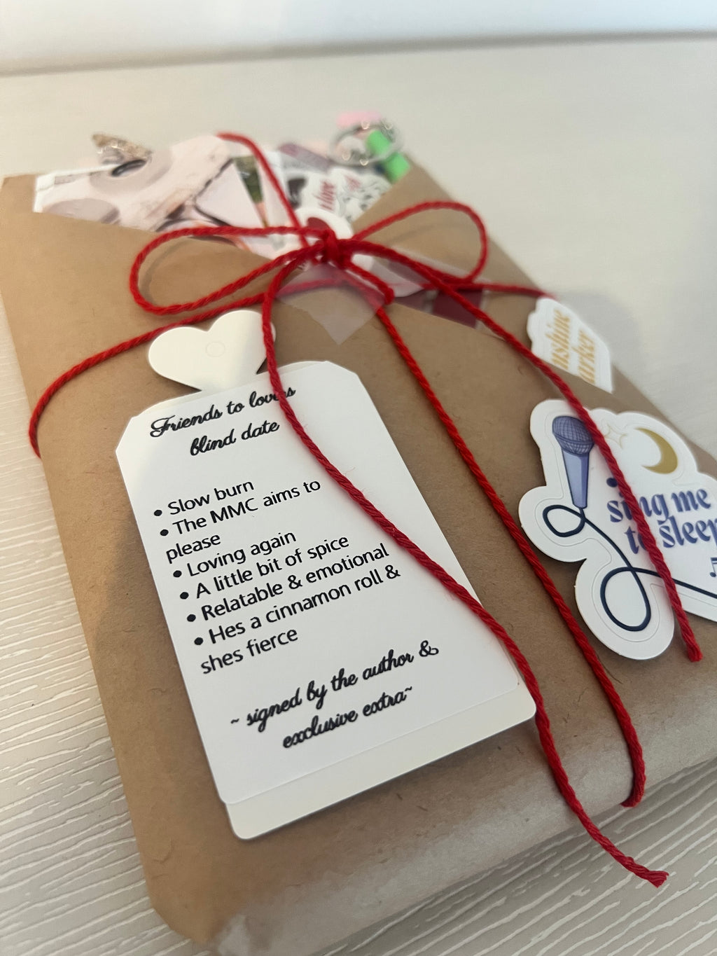 Friends to lovers blind date with a book