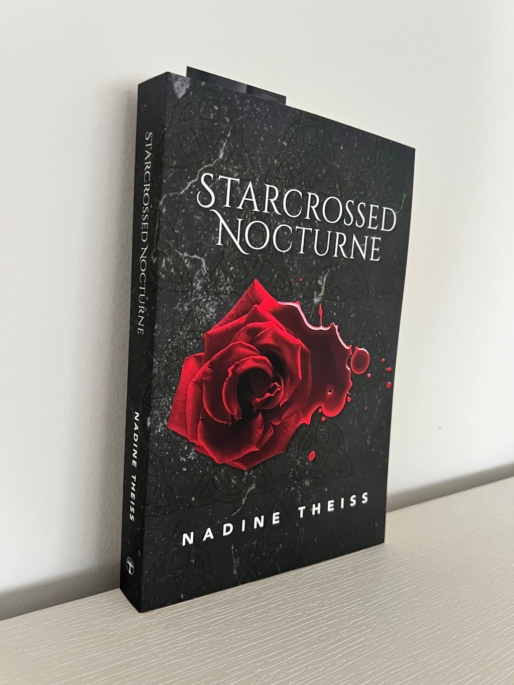 Starcrossed Nocturne by Nadine Theiss signed paperback with bookmark