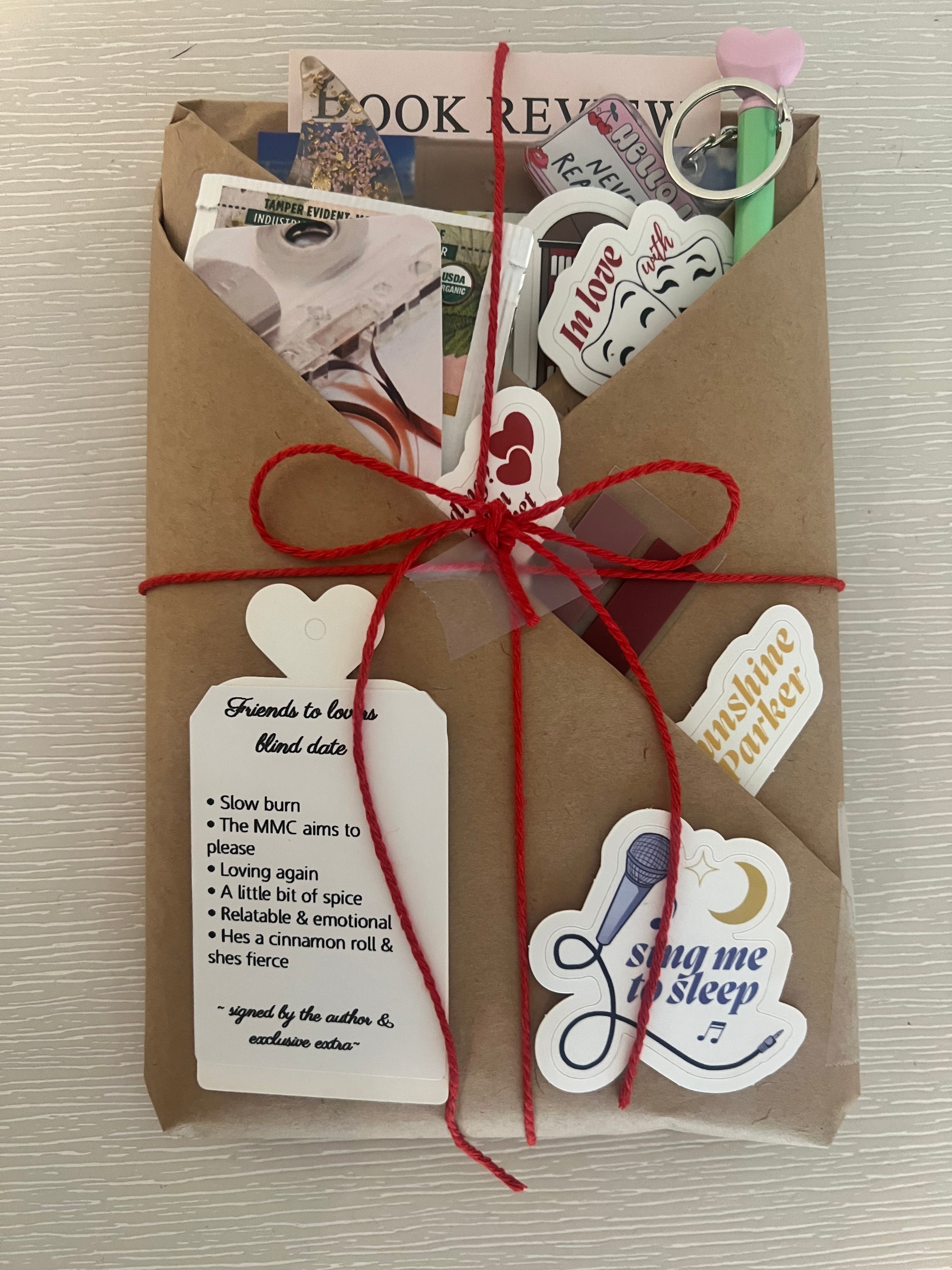 Friends to lovers blind date with a book
