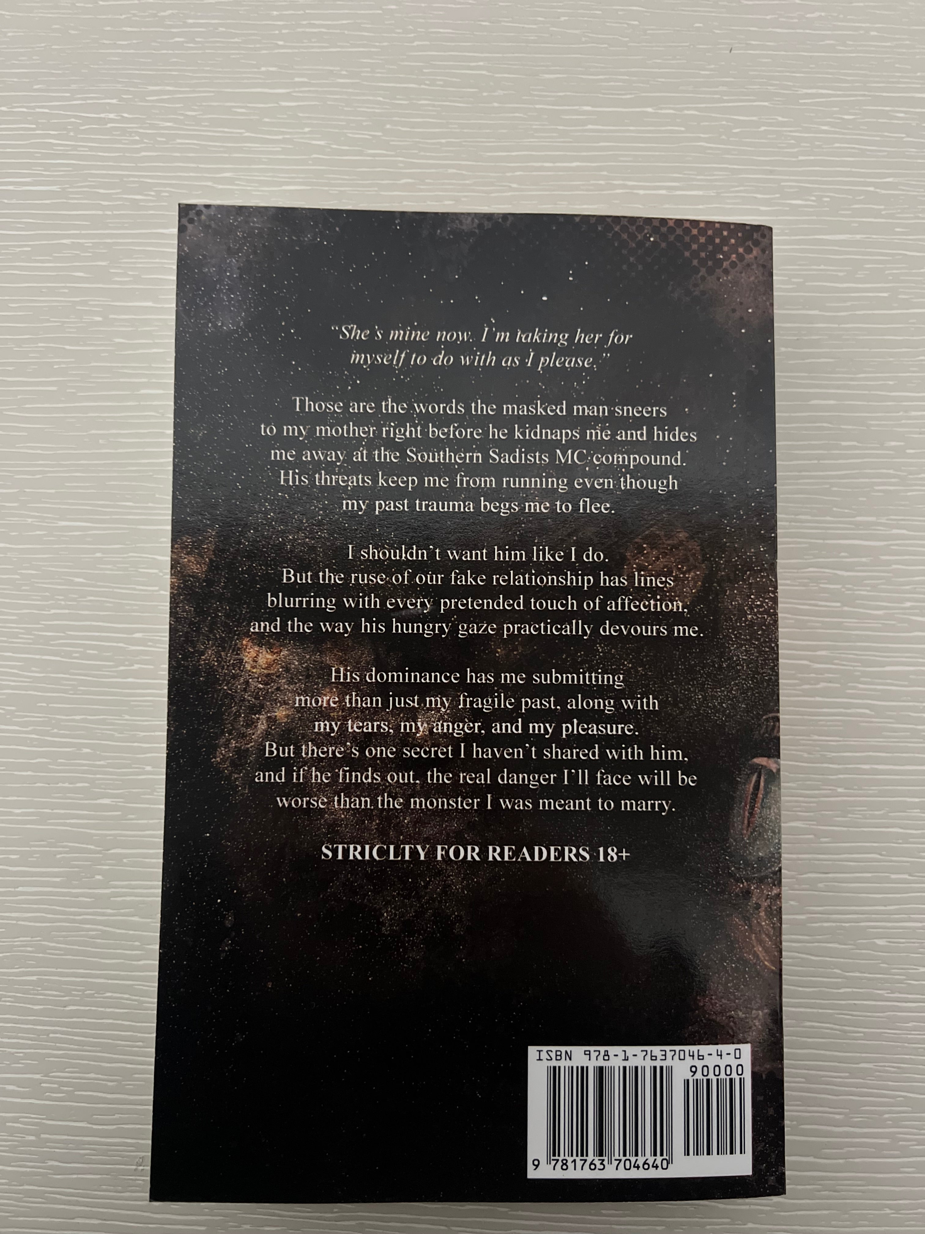 Beautifully Wounded by Sarah J.D, Deluxe edition paperback.