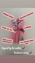 Small town-high school sweethearts Blind date with a book