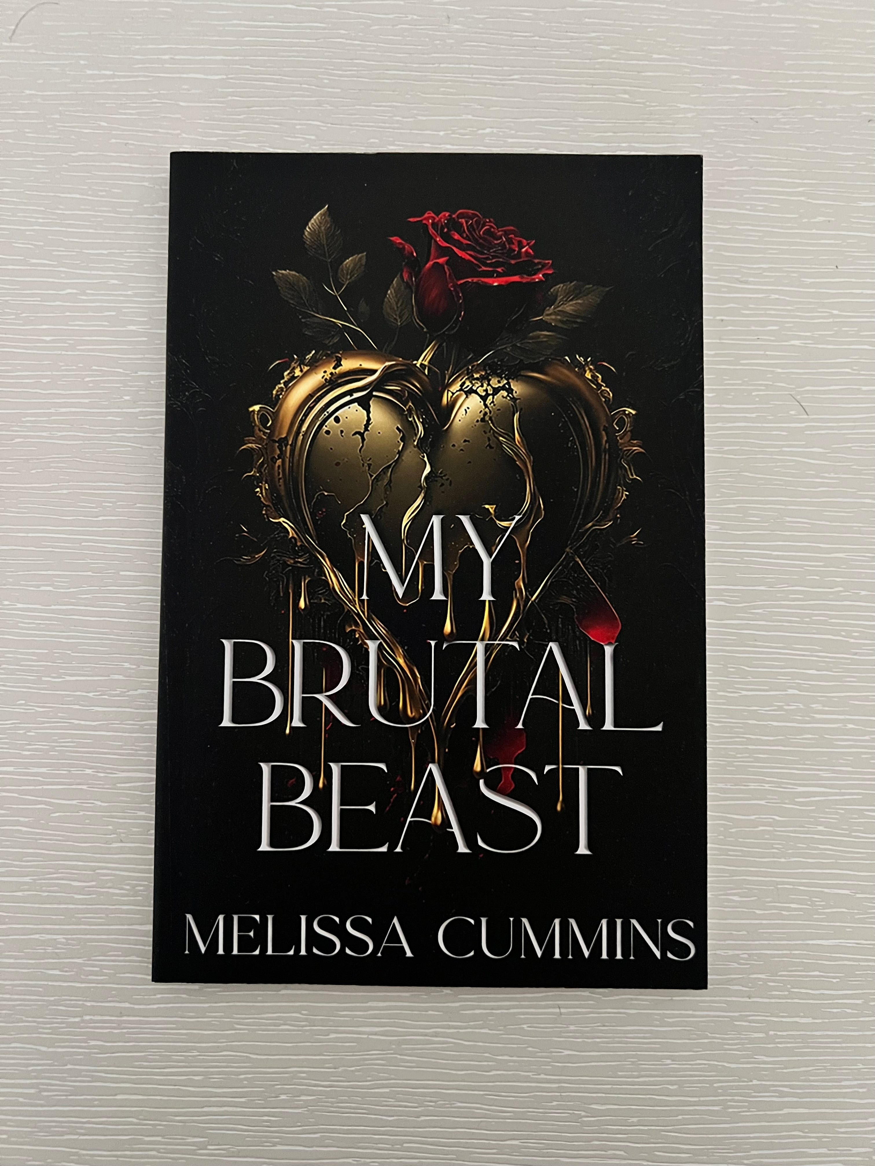 My Brutal Beast paperback novella By Melissa Cummings