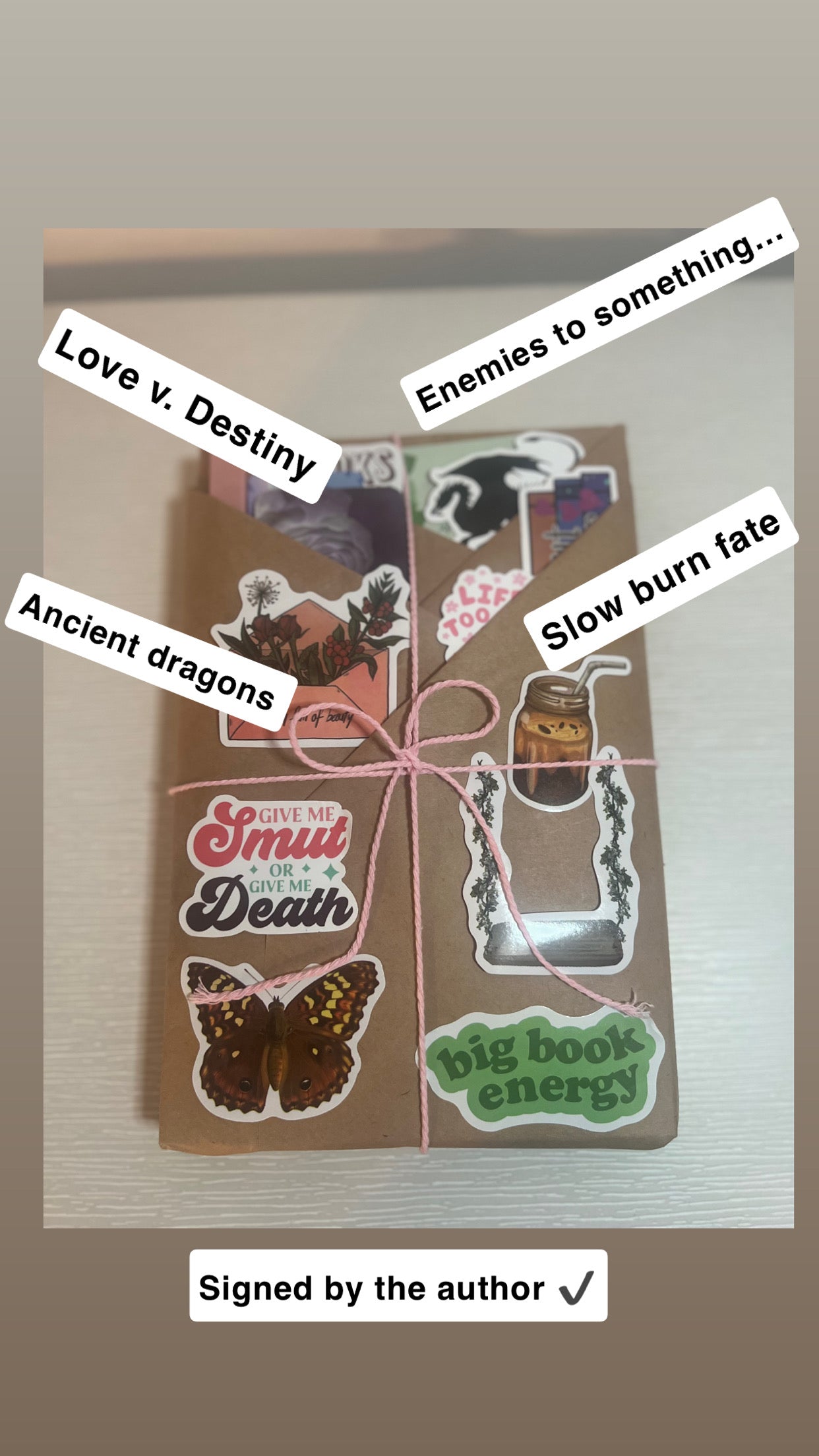 Fantasy blind date with a book