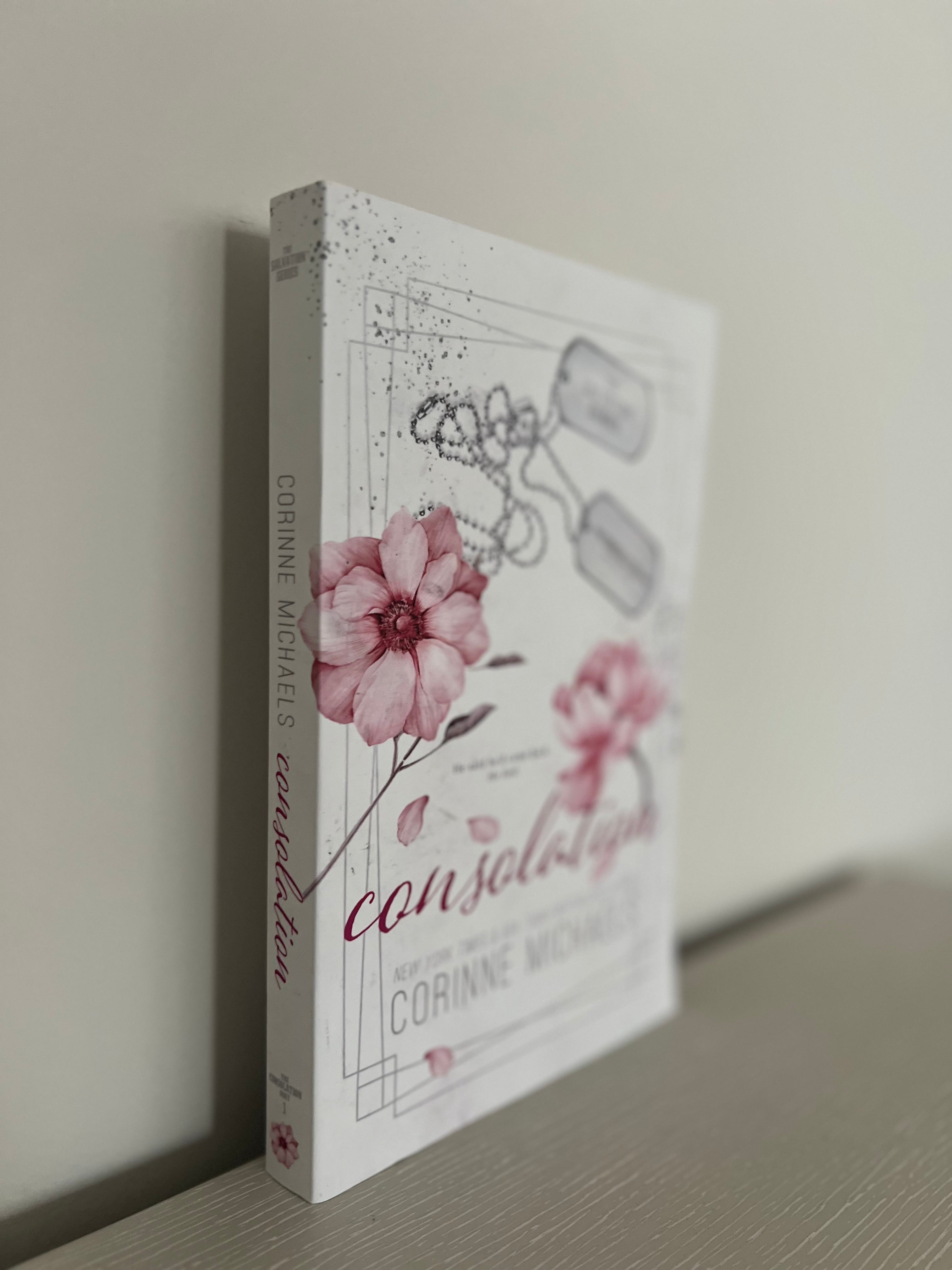 Consolation by Corinne Michaels Special edition cover