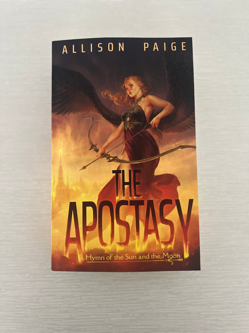 The Apostasy by Allison Paige signed paperback