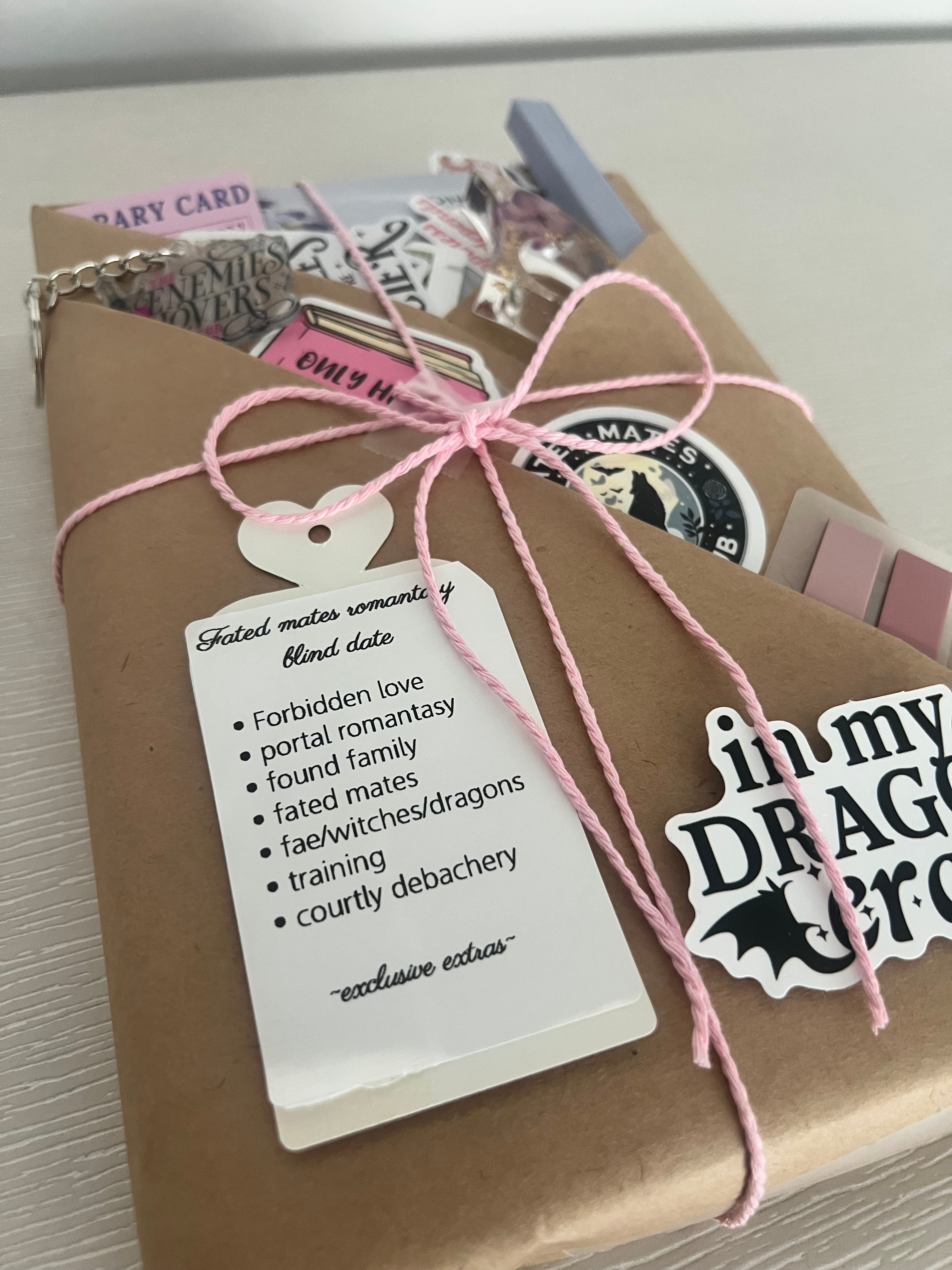Fated mates romantasy blind date with a book