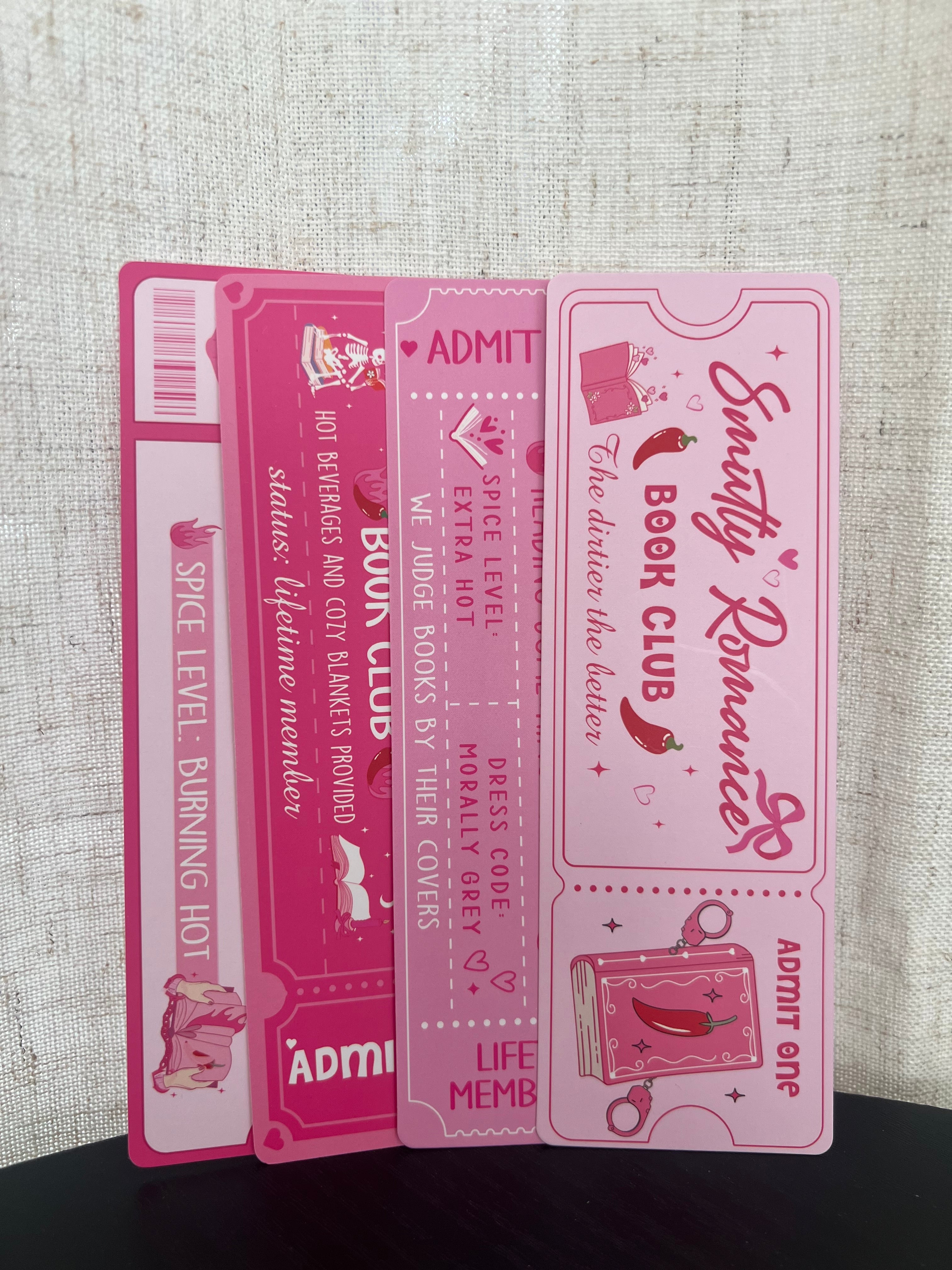 Smutty Romance bookmark bundle