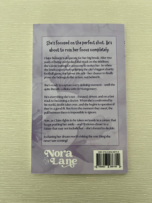 Captured for love signed paperback novelette by Nora Lane with character art & swag