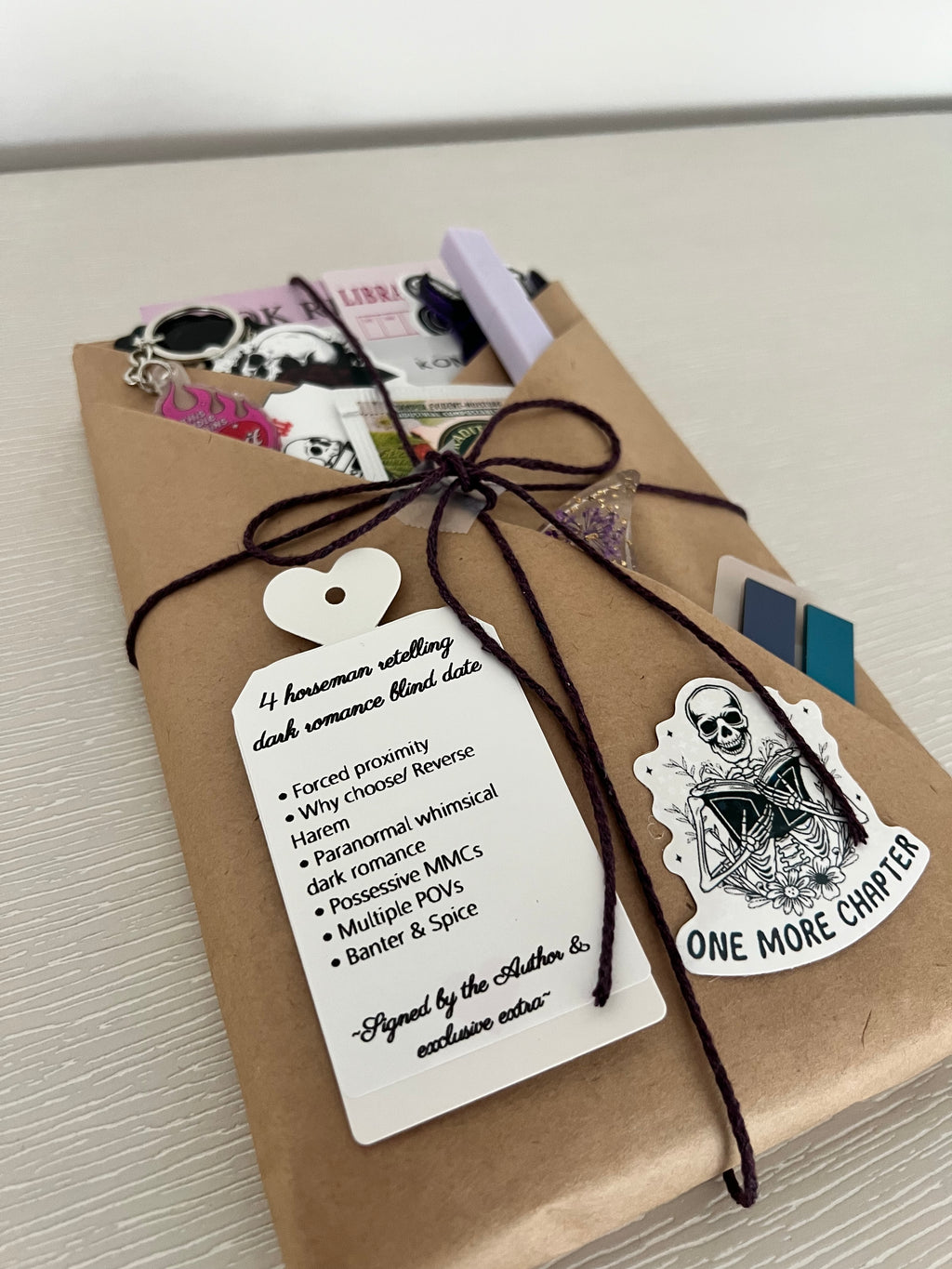 4 Horseman dark romance Blind date with a book