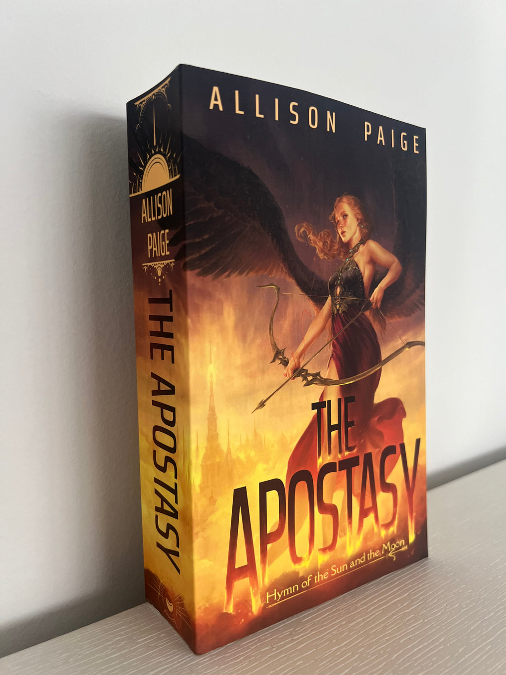 The Apostasy by Allison Paige signed paperback