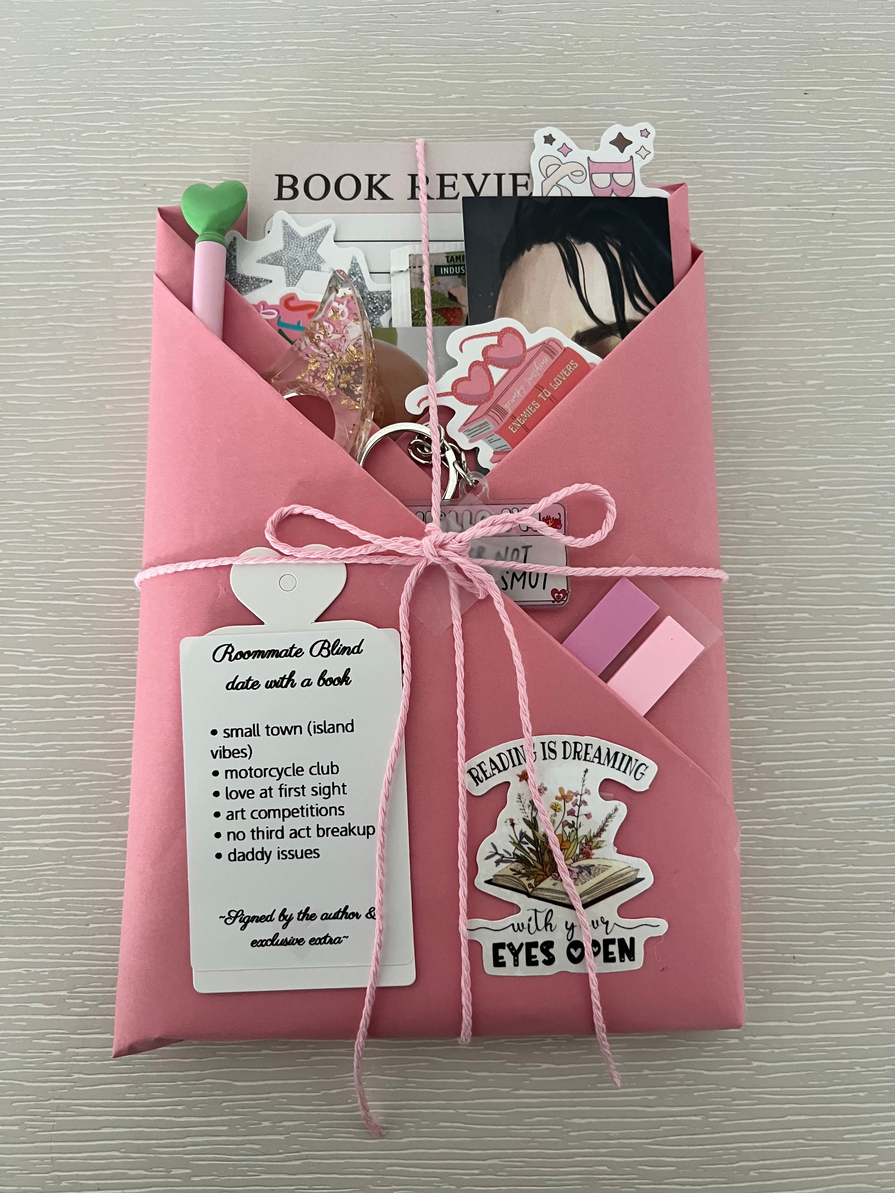 Roommate blind date with a book