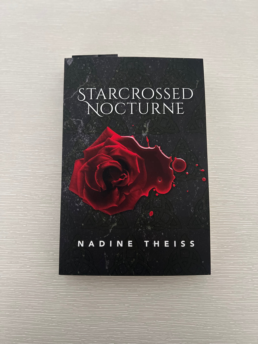 Starcrossed Nocturne by Nadine Theiss signed paperback with bookmark