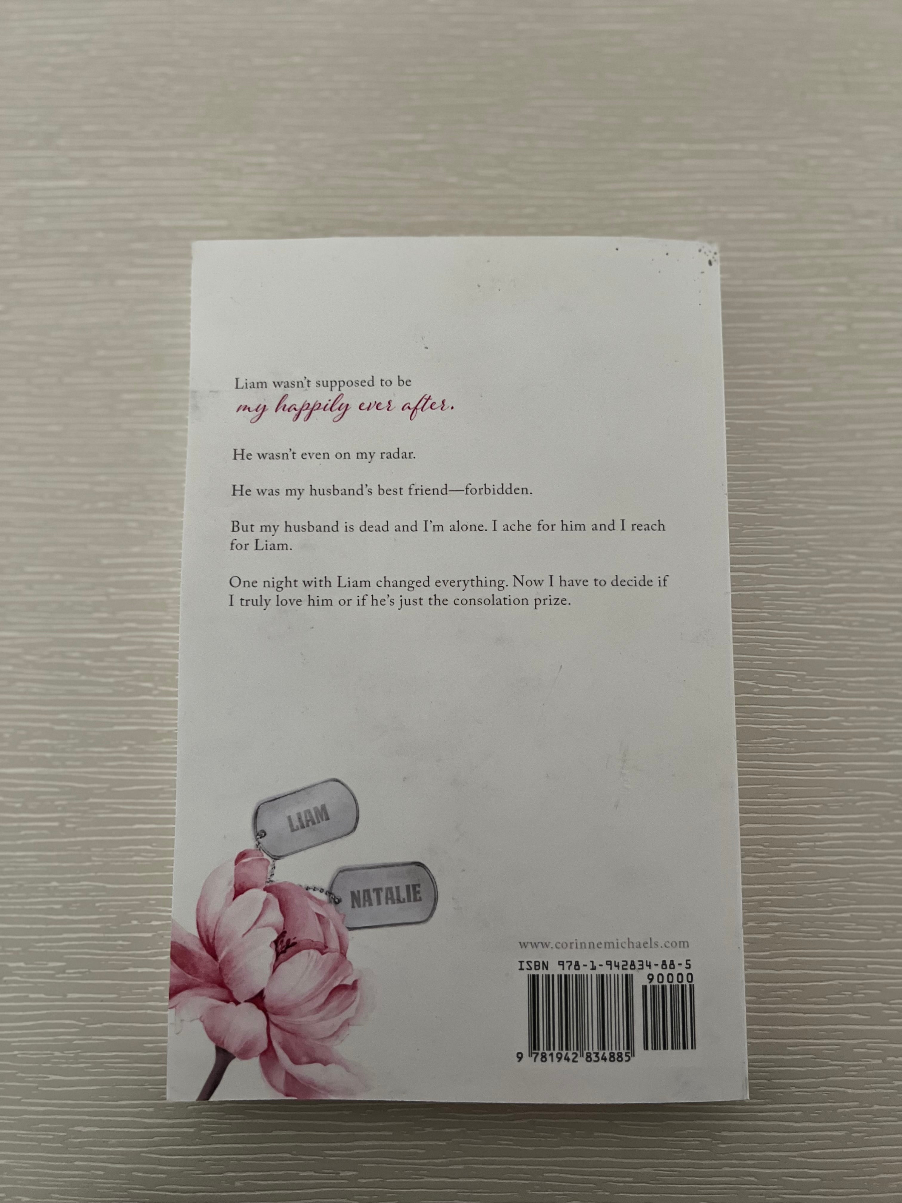Consolation by Corinne Michaels Special edition cover