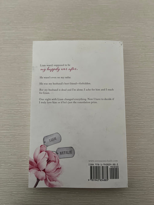Consolation by Corinne Michaels Special edition cover