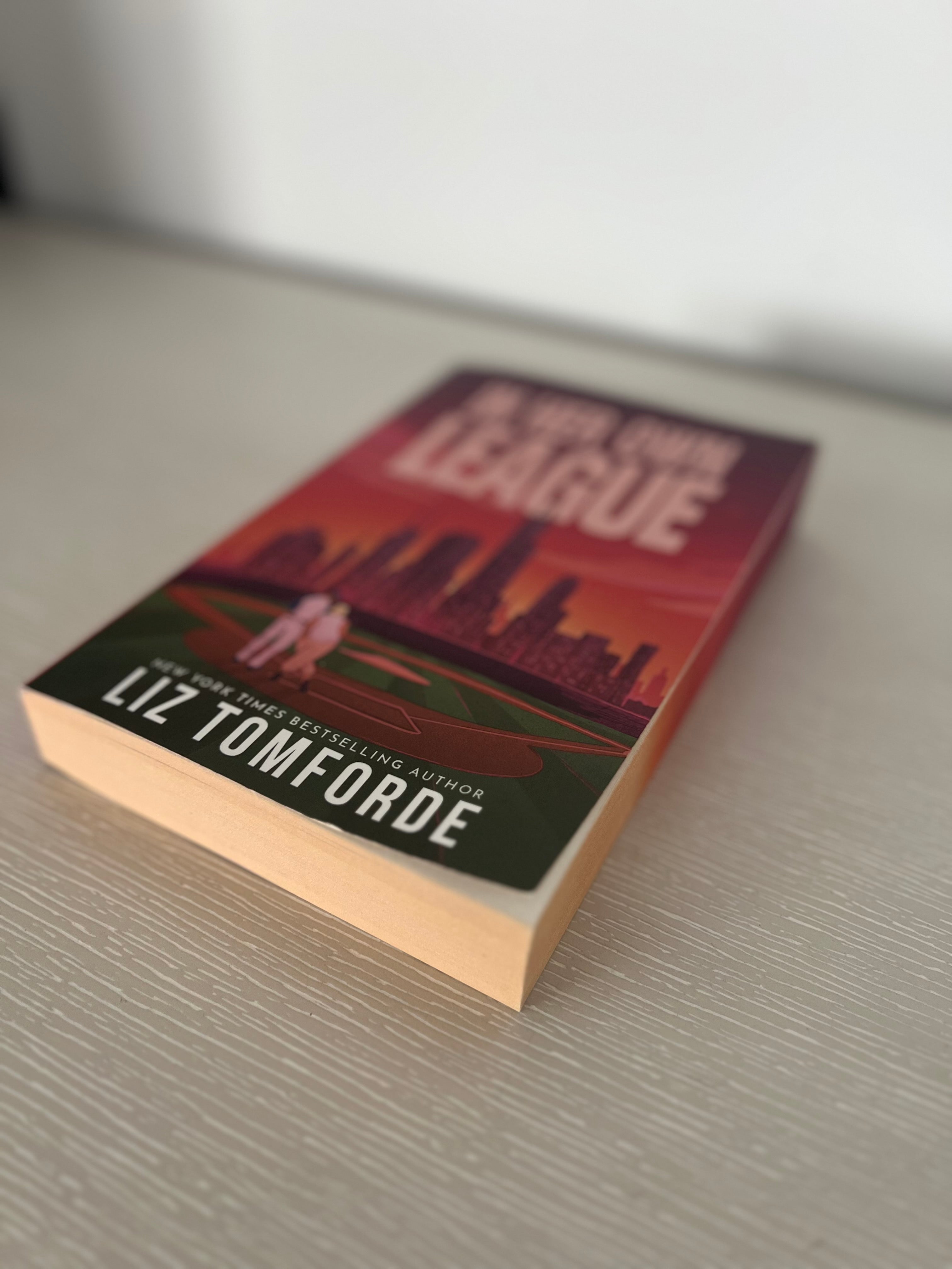 In Her Own League by Liz Tomforde special edition with sprayed edges