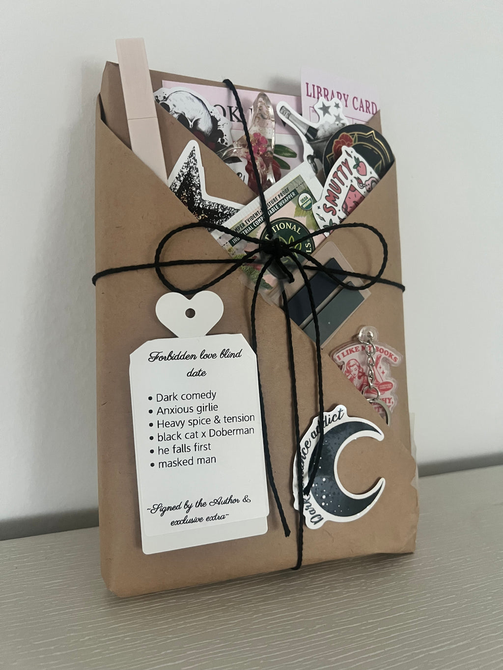 Forbidden dark romance blind date with a book