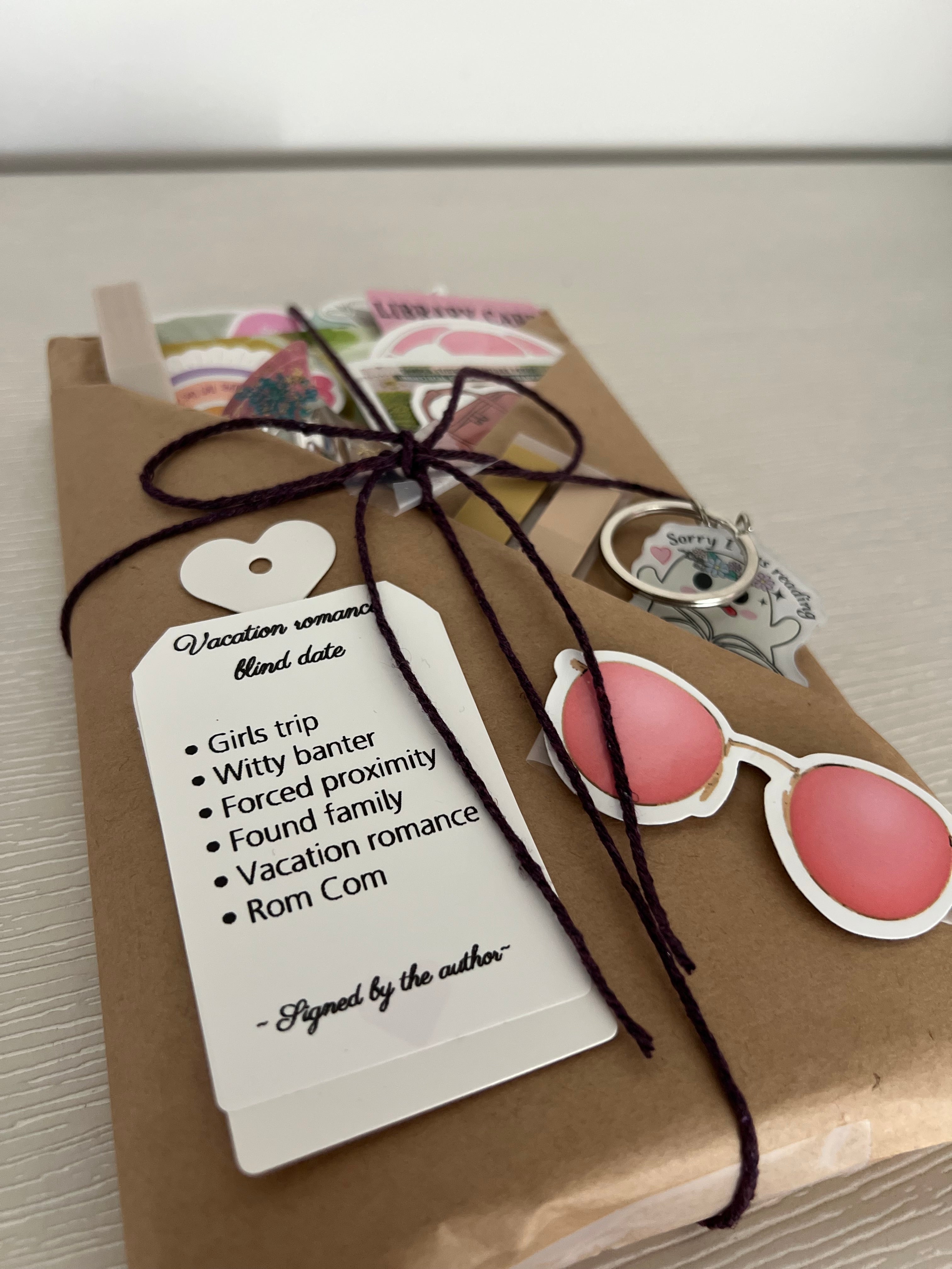 Vacation romance blind date with a book