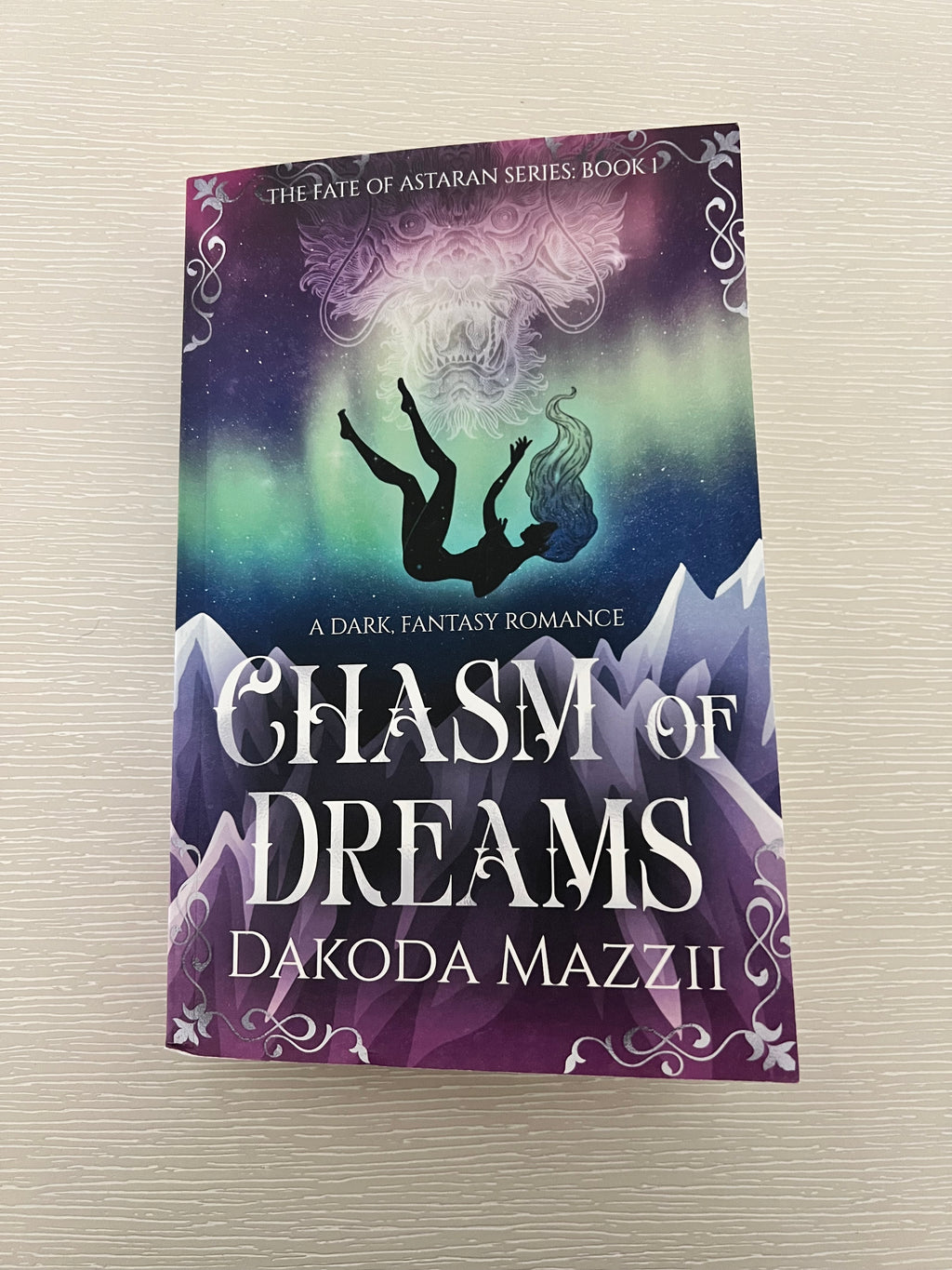 Chasm of Dreams by Dakota Mazzii signed paperback with character art & extras