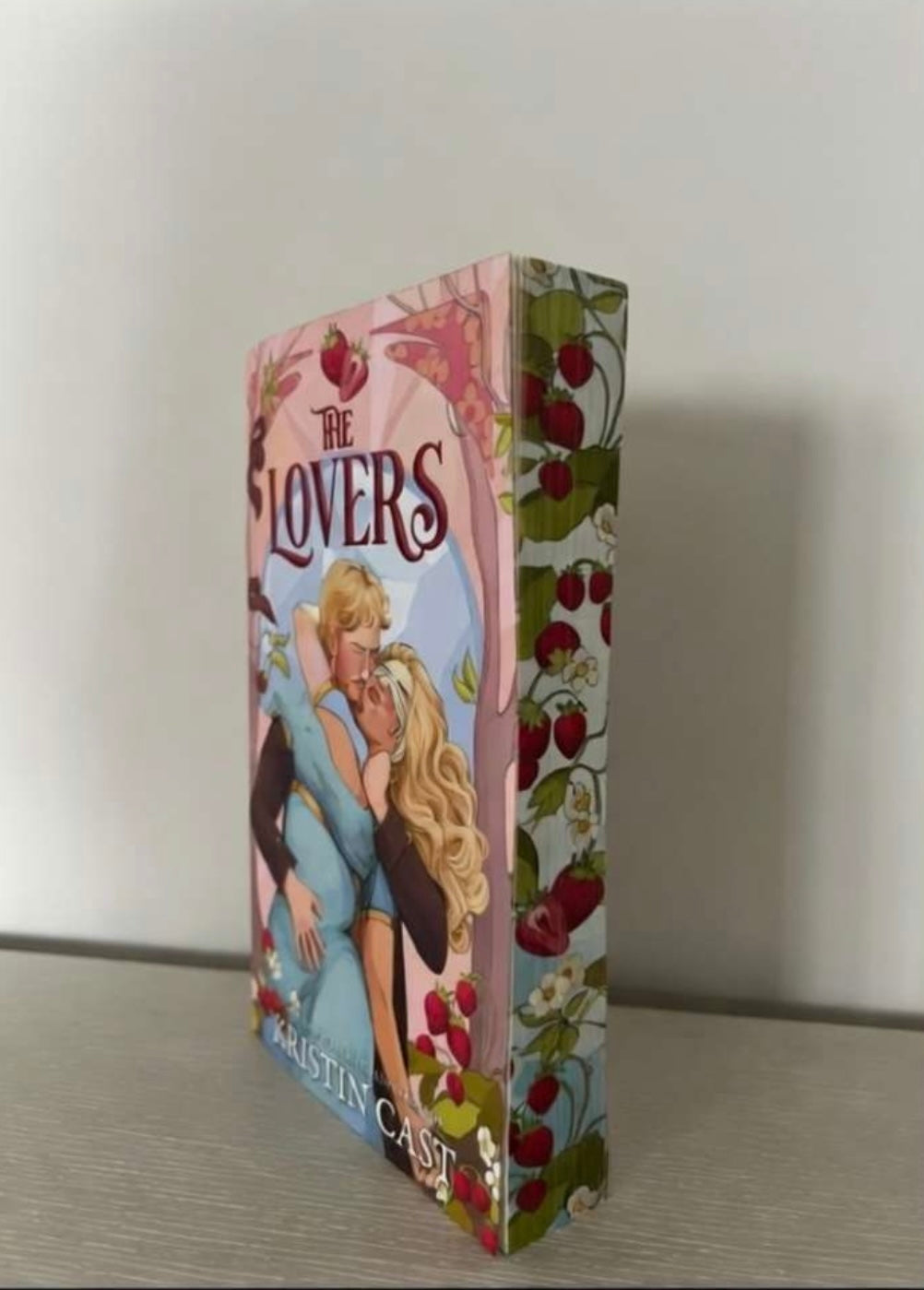 The Lovers by Kristin Cast. Deluxe edition with sprayed edges