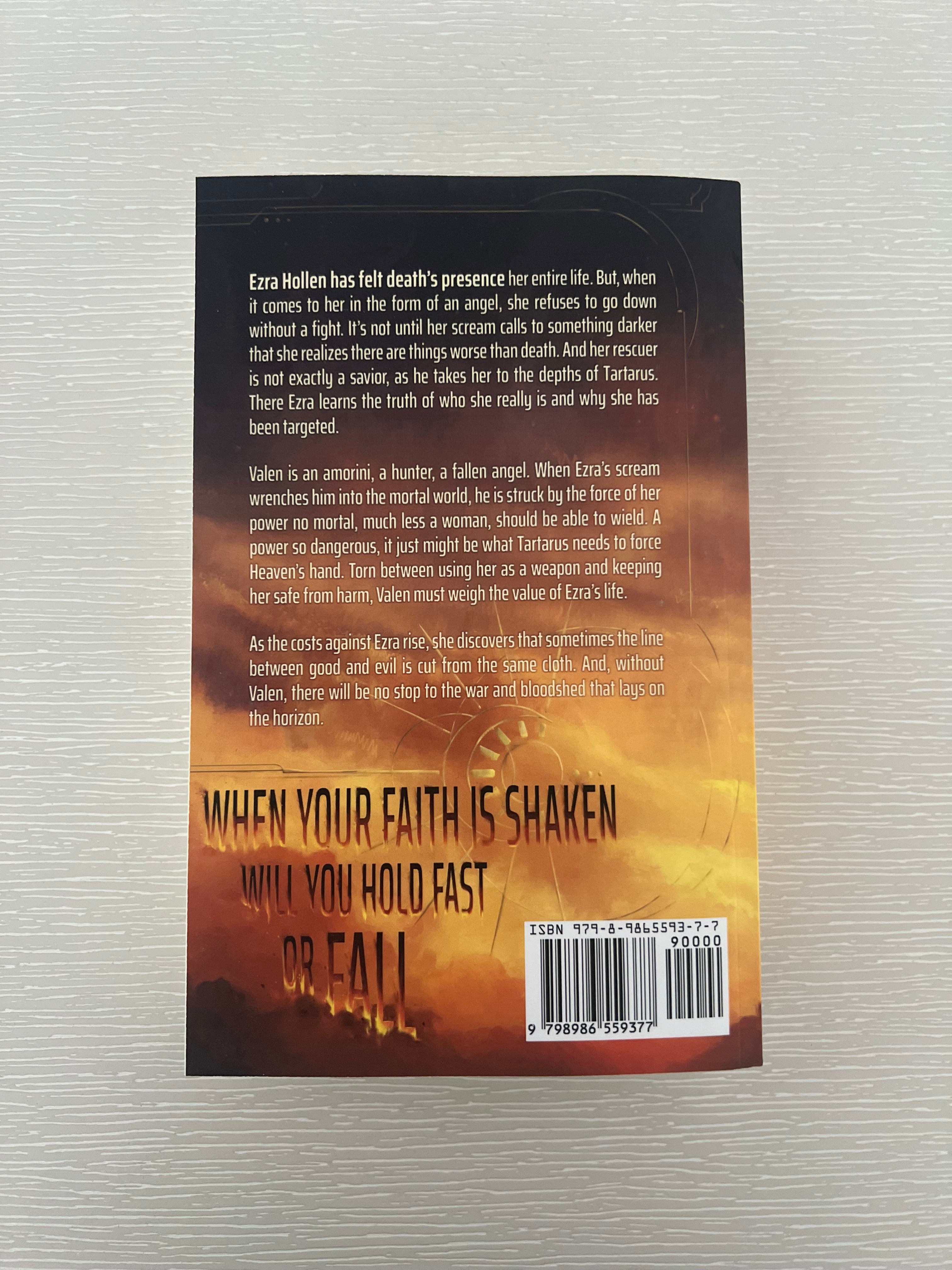 The Apostasy by Allison Paige signed paperback
