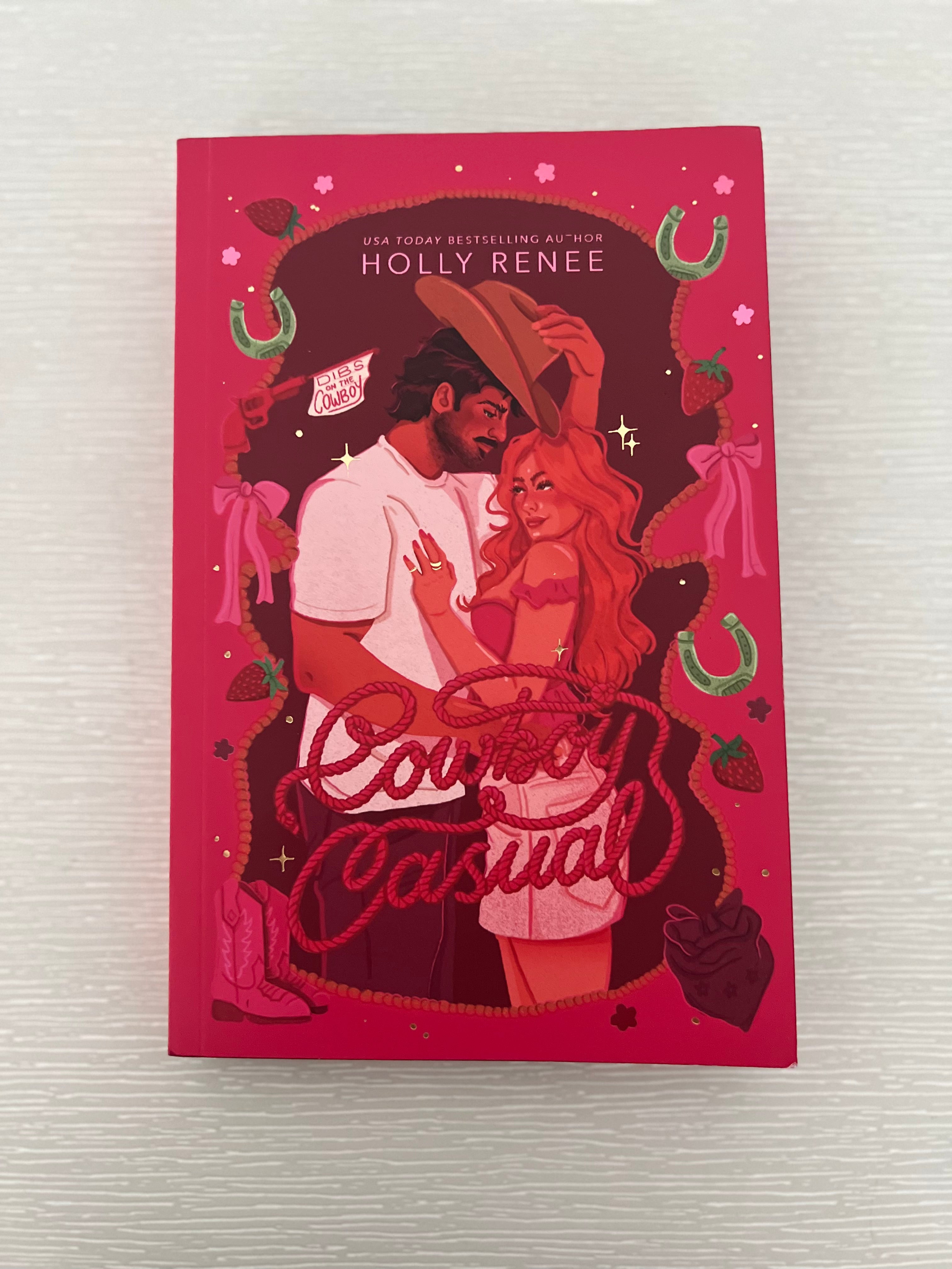 Cowboy Casual: Indie Bookstore Exclusive Paperback Gold Foil with Sprayed Edges Signed edition