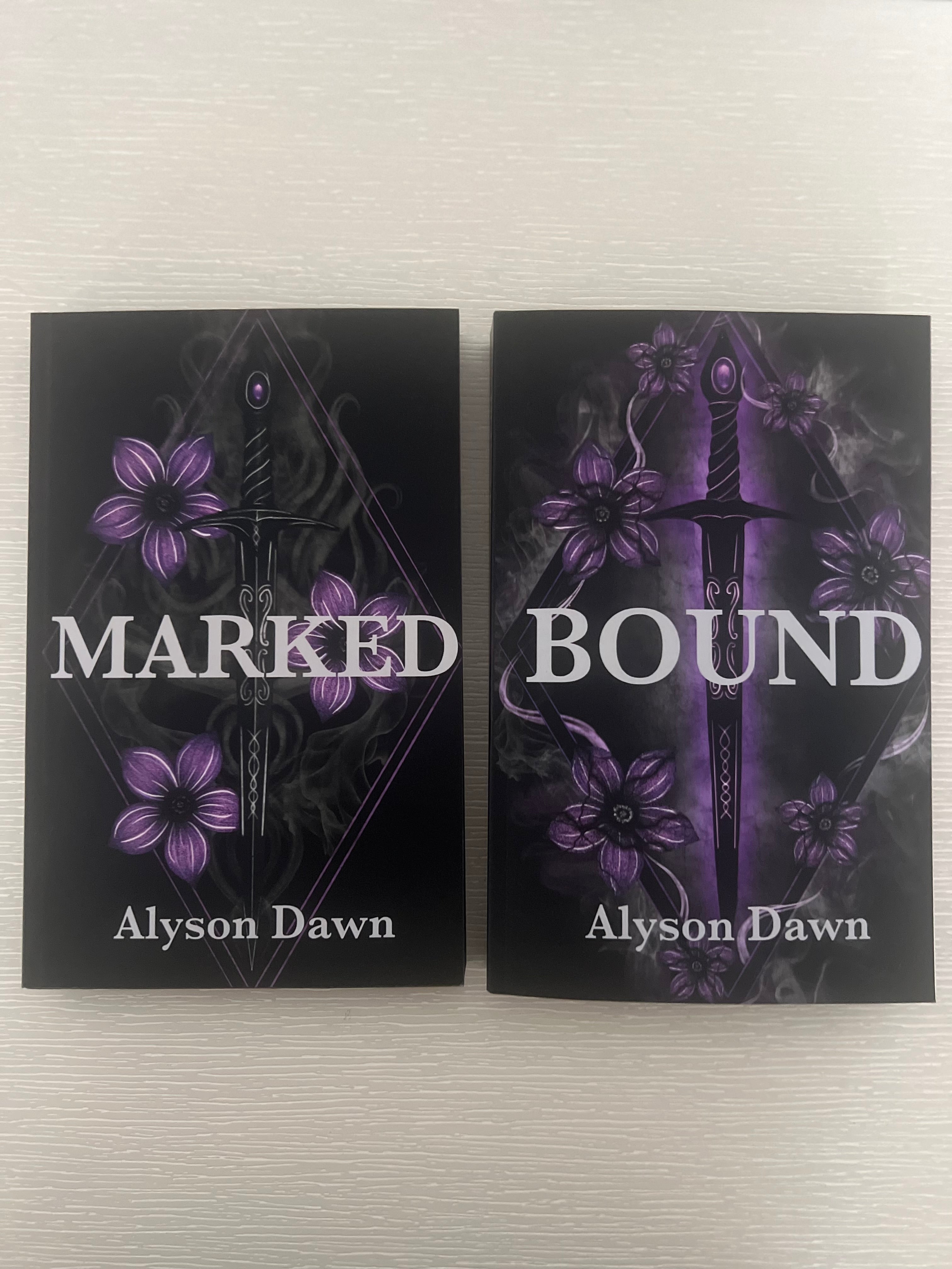 Marked & Bound by Alyson Dawn. Special edition, signed Duology
